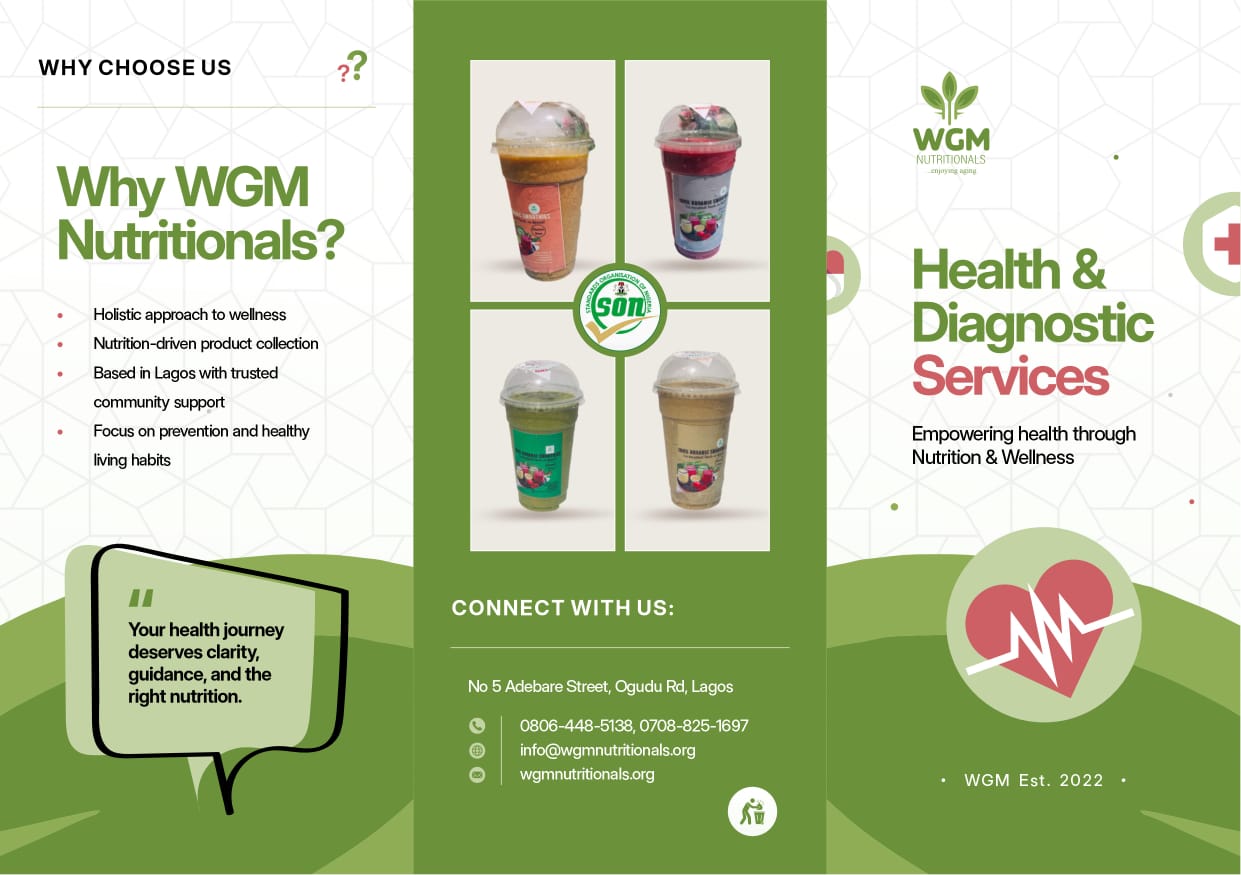 nutrition and diagnostic services in Lagos